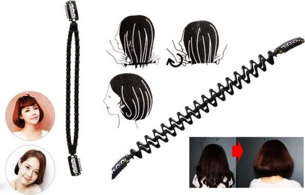 2-Bob-Torsione-Capelli-Lunghi-A-Corti-Chignon-Accessori-Per-Acconciatura-Styling