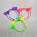 2 CERCHIETTI FRONTINO ORECCHIE GATTO FLUO FERMA CAPELLI FERMACAPELLI PLASTICA  Trade Shop italia - Napoli, Commerciovirtuoso.it
