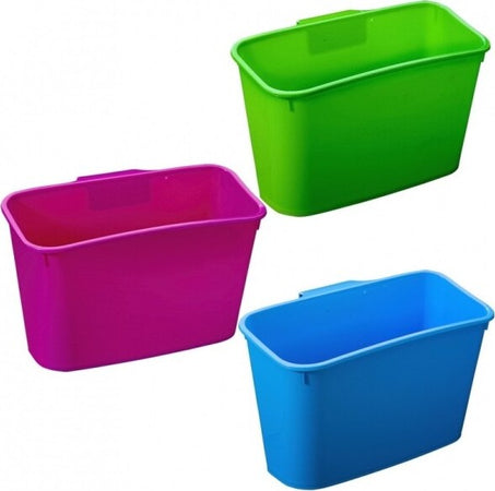 2 Cesti In Plastica Per Briccole Immondizia Raccolta Differenziata Gancio Casa e cucina/Organizzazione interni/Rifiuti e riciclaggio/Sistemi di contenitori per raccolta differenziata Trade Shop italia - Napoli, Commerciovirtuoso.it