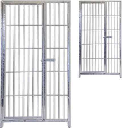 2 Pannelli Recinzione con Porta Zincatura Elettrolitica da 1xh 1,80 Metri Fai da te/Prodotti per la costruzione/Materiali da costruzione/Pavimenti di legno e recinzioni/Materiali/Reti di acciaio zincato Ogomondo - Martina Franca, Commerciovirtuoso.it