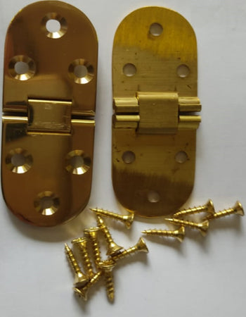 2-PEZZI---CERNIERE-A-BISCOTTO-IN-OTTONE-MASSICCIO-LUCIDO-80x30MM---CON-VITI