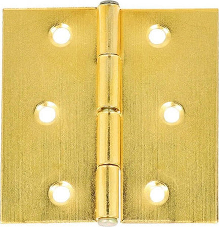 2-PEZZI---CERNIERE-QUADRE-IN-FERRO-OTTONATE-30X30MM