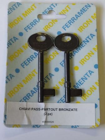 2-PEZZI---CHIAVE-PASS-PARTOUT-BRONZATE