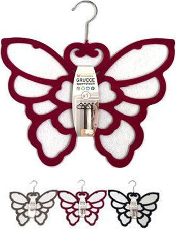 2 Pezzi Grucce Fashion Farfalla Armadio Salvaspazio Guardaroba Porta Foulard Casa e cucina/Organizzazione interni/Organizzazione guardaroba/Grucce e appendini/Grucce Trade Shop italia - Napoli, Commerciovirtuoso.it