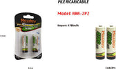 2-Pezzi-Pile-Batterie-Stilo-Aa-Ricaricabili-Da-4700-Mah-Ni-mh-Per-Fotocamera