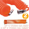 2 TUBI TUBO ARIA COMPRESSA FLESSIBILE PER COMPRESSORE 8 15 METRI INNESTI RAPIDII Commercio Industria e Scienza/Idraulica pneumatici e tubatura/Ugelli per tubi flessibili/Ugelli per pistole di soffiaggio Trade Shop italia - Napoli, Commerciovirtuoso.it