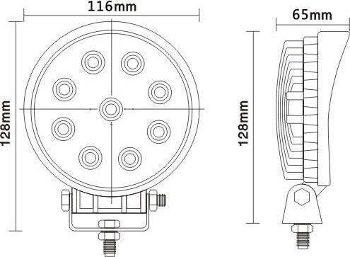 2 X 27W LED WORK LUCE LAMPADA FARO DA LAVORO FARETTO AUTO BARCA SUV DC 12V 24V Auto e Moto/Parti per auto/Luci lampadine e indicatori/Lampadine/Lampadine per esterno Trade Shop italia - Napoli, Commerciovirtuoso.it
