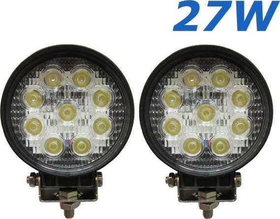 2 X 27w Led Work Luce Lampada Faro Da Lavoro Faretto Auto Barca Suv Dc 12v 24v Auto e Moto/Parti per auto/Luci lampadine e indicatori/Lampadine/Lampadine per esterno Trade Shop italia - Napoli, Commerciovirtuoso.it