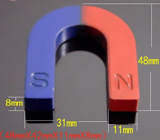 2 X MAGNETE DIDATTICO CALAMITA 30MM A FORMA DI U POSITIVO E NEGATIVO NORD SUD Giochi e giocattoli/Articoli da regalo e scherzetti/Magneti e giochi magnetici/Magneti Trade Shop italia - Napoli, Commerciovirtuoso.it