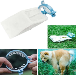 20 SACCHETTI + PINZA CLIP CON SILICONE CODA BUSTINE IGIENICI PER RACCOLTA FECI L Trade Shop italia - Napoli, Commerciovirtuoso.it