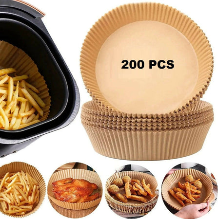 200 fogli per friggitrice ad aria carta forno per friggitrice ad aria fodere friggitrice ad aria monouso antiaderenti Casa e cucina/Teglie da forno e accessori per pasticceria/Accessori e utensili per pasticceria/Carta forno Tech Service - Melito di Napoli, Commerciovirtuoso.it
