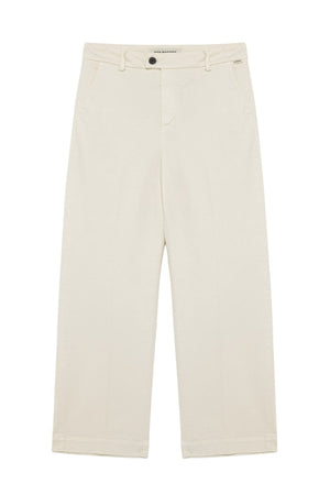 ROY ROGER'S Pantaloni Panna da donna