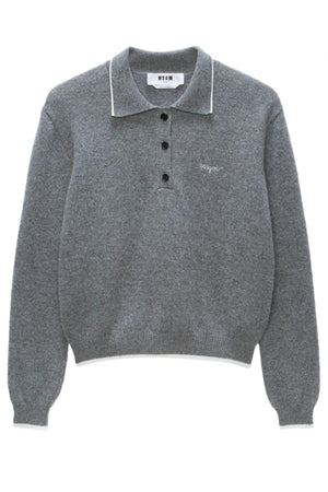 MSGM Maglie Grigio da donna
