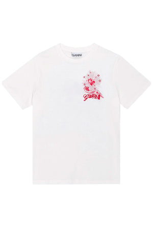 GANNI T-shirt e Polo Bianco da donna