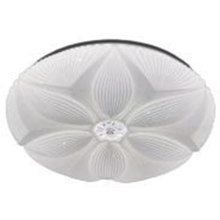 Plafoniera Soffitto Lampada Led Decoro Fiore 60w Bianco Luce Fredda 6500k Ip20 16744