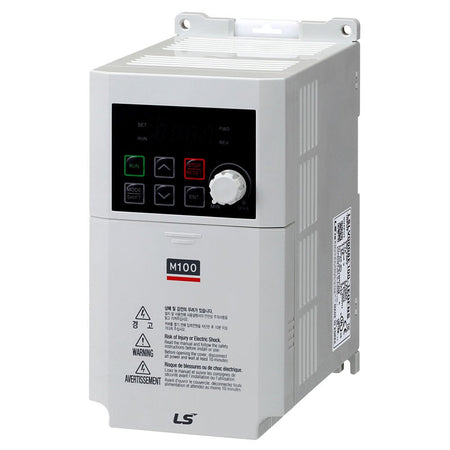 Inverter LS Electric M100 1x200-240Vac 0.4 Kw- 2,4A HD