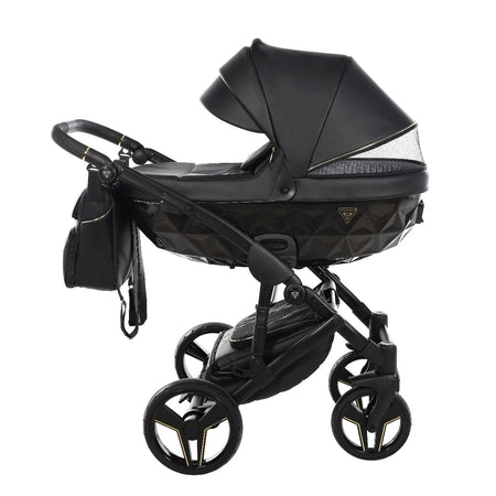 Junama S-CLASS 2 in 1 Nero Telaio e dettagli Nero/Oro