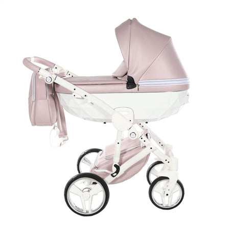 Junama Fluo Italy 2 in 1 Ecopelle Pink/Telaio White