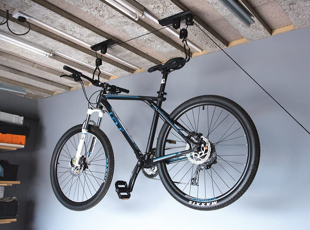 Supporto sollevatore di biciclette con meccanismo di blocco Silverline 20kg