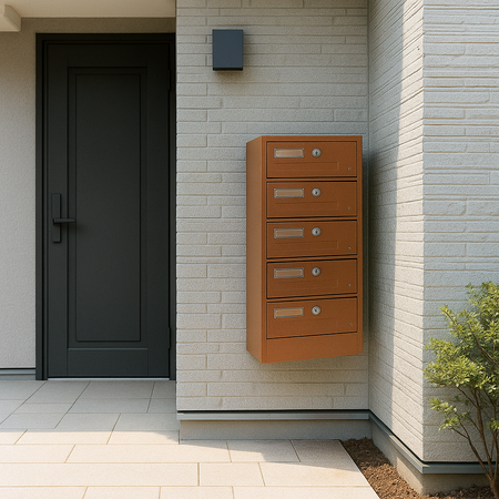 Cassetta postale condominiale da muro buca lettere componibile "Made in Italy"