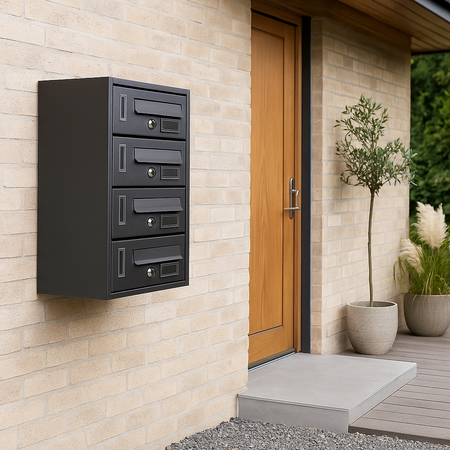 Cassetta postale condominiale da muro buca lettere componibile "Made in Italy"