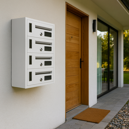 Cassetta postale condominiale da muro buca lettere componibile "Made in Italy"