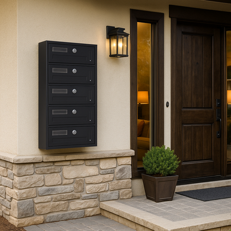 Cassetta postale condominiale da muro buca lettere componibile "Made in Italy"