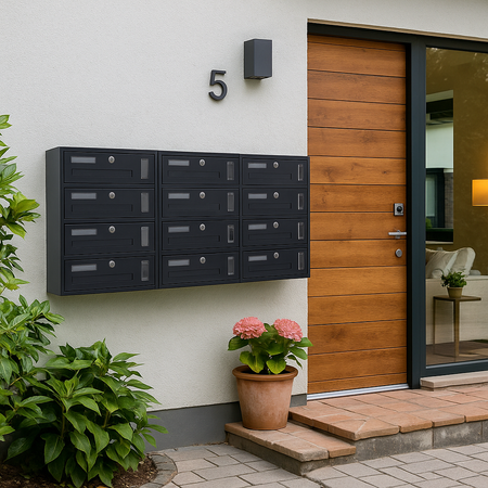 Cassetta postale condominiale da muro buca lettere componibile "Made in Italy"