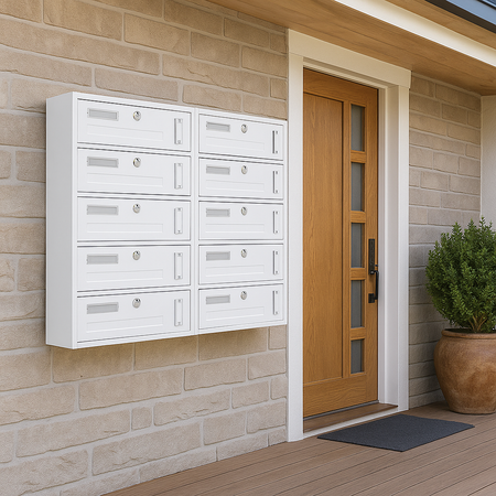 Cassetta postale condominiale da muro buca lettere componibile "Made in Italy"