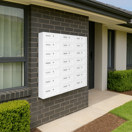 Cassetta postale condominiale da muro buca lettere componibile "Made in Italy"