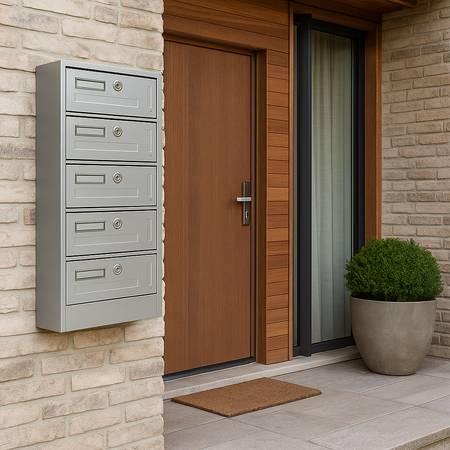 Cassetta postale condominiale da muro buca lettere componibile "Made in Italy"