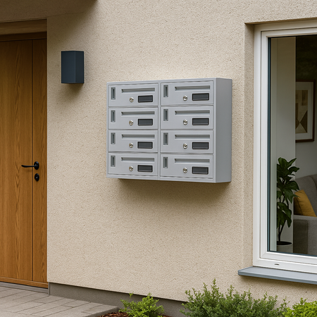 Cassetta postale condominiale da muro buca lettere componibile "Made in Italy"
