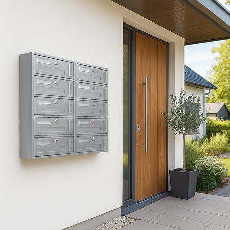 Cassetta postale condominiale da muro buca lettere componibile "Made in Italy"