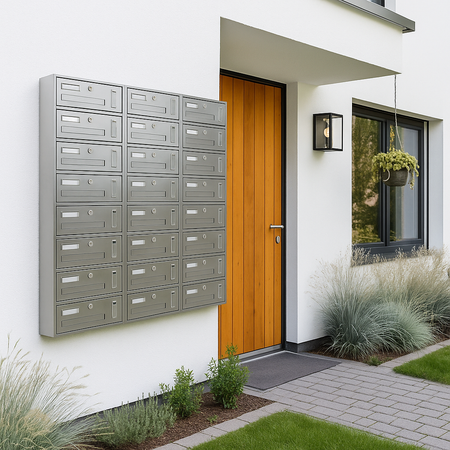 Cassetta postale condominiale da muro buca lettere componibile "Made in Italy"