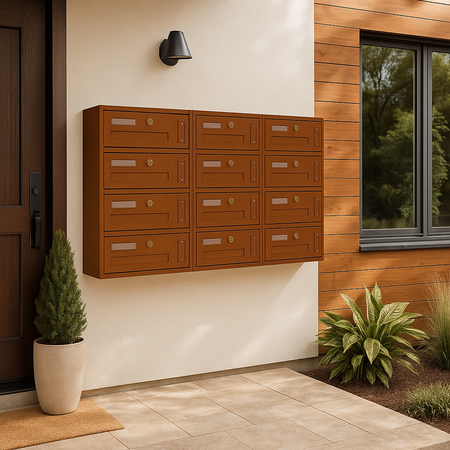 Cassetta postale condominiale da muro buca lettere componibile "Made in Italy"