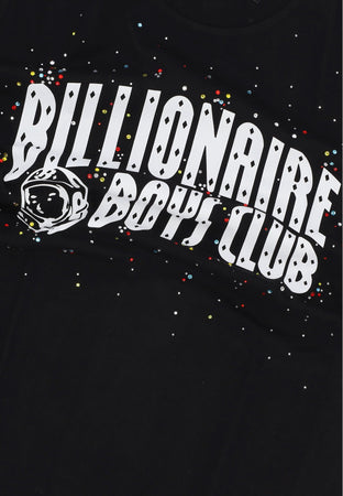 BILLIONAIRE BOYS CLUB Maglietta Uomo Embellished Arch Logo T-shirt Black da uomo