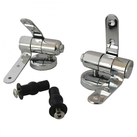 Cerniere Per Wc Supporti Copriwater Universali Con Chiusura Soft Ammortizzata 79573