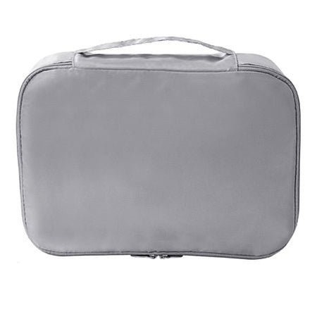 Organizer Viaggio Organizza Valigia Bagagli Borsa Per Intimo 26x15x9cm Grigia 87717