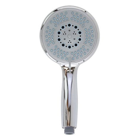 Doccetta Regolabile Bagno 12.5x24cm Soffione Doccia Rotondo Moderno Multigetto 87545