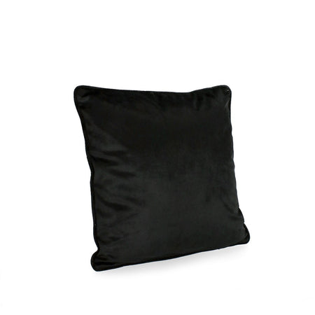 Cuscino "Artemis" in poliestere color nero decorazione natalizia per sedie e poltrone