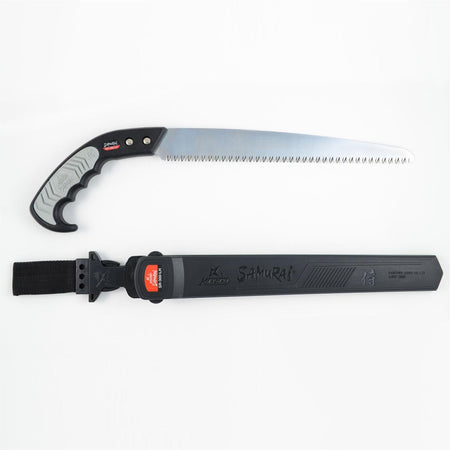 Segaccio Samurai per potatura con lama dritta 30 cm manico in gomma e fodero