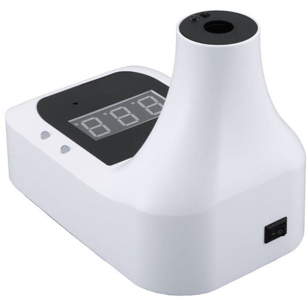 Termometro A Infrarossi Da Parete Con Treppiede Cavalletto Display Digitale Gp-100