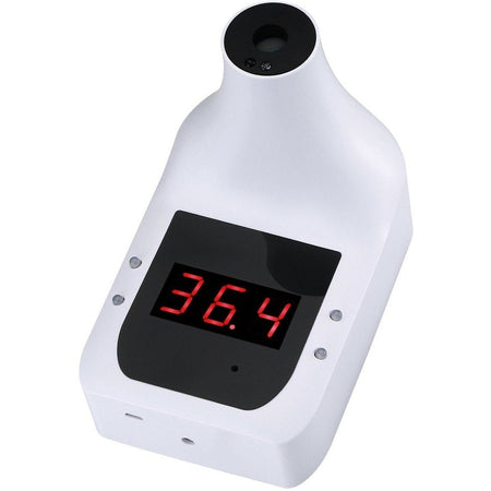 Termometro A Infrarossi Da Parete Con Treppiede Cavalletto Display Digitale Gp-100