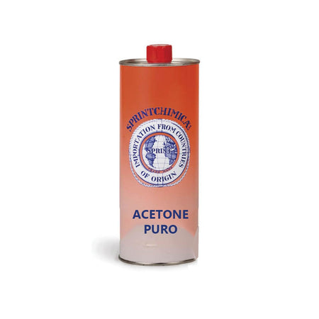 Acetone puro, solvente per lacche, vernici, resine naturali e sintetiche, vetroresina