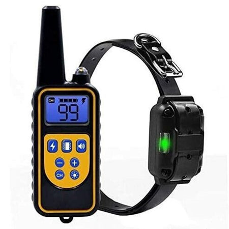 Collare Da Addestramento Per Cani Antiabbaio Telecomando Ricaricabile Ipx7 Impermeabile