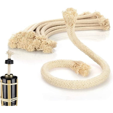 Set 12 Confezioni Da 8pz Stoppini Per Torce Fiaccole Da Giardino Grn14 Ricambi 013456