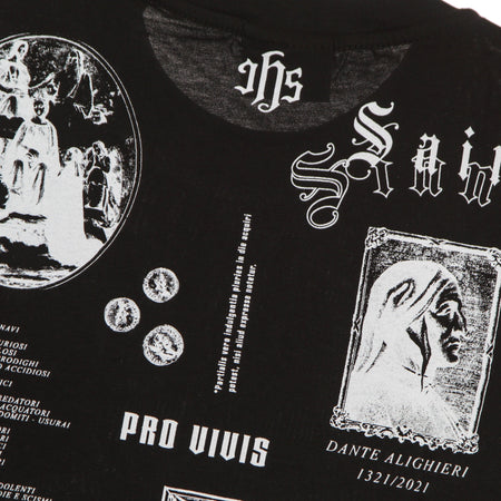 IHS Maglietta Uomo Solid Manifesto Tee Black da uomo