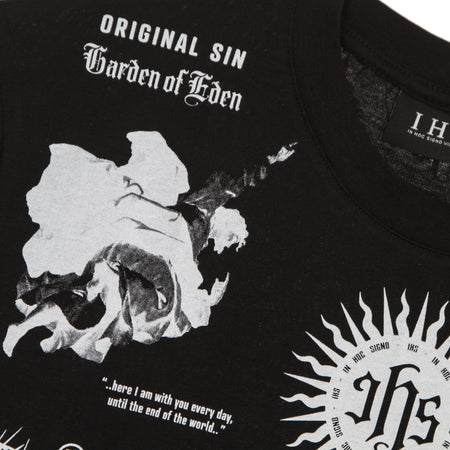 IHS Maglietta Uomo Solid Manifesto Tee Black da uomo