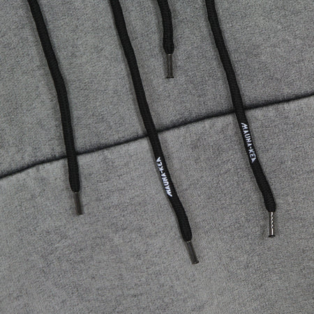 MAUNA-KEA Felpa Leggera Cappuccio Uomo Moleskin Double Hoodie Stone Washed da uomo