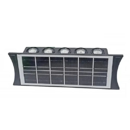 Lampada Pannello Solare Da Parete Con 10 Led Impermeabili Illuminazione Esterna